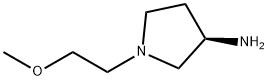 3-Pyrrolidinamine,1-(2-methoxyethyl)-,(3R)-(9CI) Structure