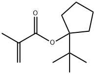 1-(tert-Butyl)cyclopentyl Methacrylate 구조식 이미지