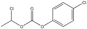 1-chloroethyl 4-chlorophenyl carbonate Structure