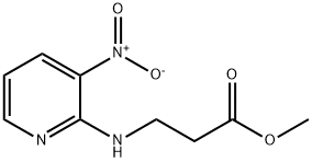 methyl 3-[(3-nitropyridin-2-yl)amino]propanoate Structure