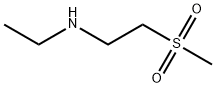 ethyl(2-methanesulfonylethyl)amine Structure