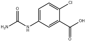 5-(carbamoylamino)-2-chlorobenzoic acid Structure