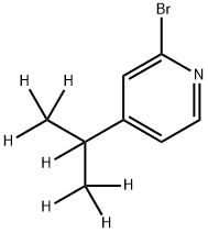 2-Bromo-4-(iso-propyl-d7)-pyridine Structure
