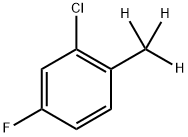 2-(Methyl-d3)-5-fluorochlorobenzene 구조식 이미지