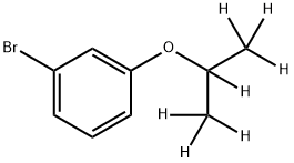 3-(iso-Propoxy-d7)bromobenzene Structure