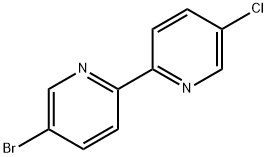 5-Bromo-5'-chloro-2,2'-bipyridine Structure