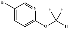 3-Bromo-6-(methoxy-d3)-pyridine Structure