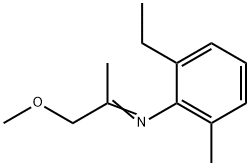 (2E)-N-(2-ethyl-6-methylphenyl)-1-methoxypropan-2-imine Structure