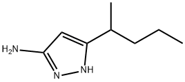 3-(pentan-2-yl)-1H-pyrazol-5-amine Structure