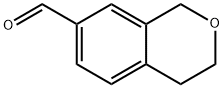 3,4-dihydro-1H-2-benzopyran-7-carbaldehyde Structure