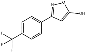 3-[4-(trifluoromethyl)phenyl]-1,2-oxazol-5-ol Structure