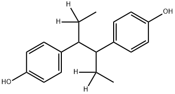 4-[2,2,5,5-tetradeuterio-4-(4-hydroxyphenyl)hexan-3-yl]phenol Structure