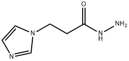 1H-Imidazole-1-propanoic acid, hydrazide Structure