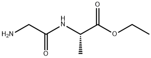 DL-Alanine, N-glycyl-, ethyl ester Structure