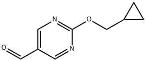 1192569-90-6 2-(Cyclopropylmethoxy)pyrimidine-5-carbaldehyde