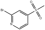 2-bromo-4-(methylsulfonyl)pyridine 구조식 이미지