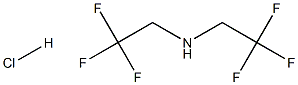 bis(2,2,2-trifluoroethyl)amine hydrochloride Structure