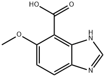 6-methoxy-1H-benzo[d]imidazole-7-carboxylic acid Structure