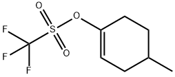 4-methylcyclohex-1-en-1-yl trifluoromethanesulfonate Structure