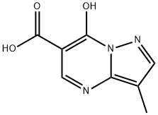 7-hydroxy-3-methylpyrazolo[1,5-a]pyrimidine-6-carboxylic acid Structure