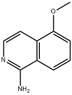 1-Isoquinolinamine, 5-methoxy- Structure