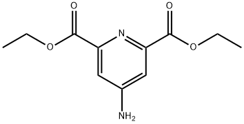 Diethyl 4-Aminopyridine-2,6-dicarboxylate Structure