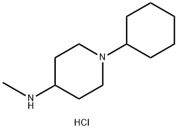 (1-Cyclohexylpiperidin-4-yl)methanaminedihydrochloride 구조식 이미지