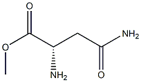 L-ASPARAGINE METHYL ESTER Structure