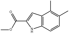 methyl 4,5-dimethyl-1H-indole-2-carboxylate Structure