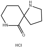 1,7-Diazaspiro[4.5]decan-6-one hydrochloride Structure