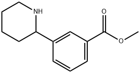 methyl 3-(piperidin-2-yl)benzoate 구조식 이미지