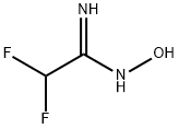2,2-Difluoro-N-hydroxyethanimidamide Structure