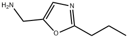 (2-propyl-1,3-oxazol-5-yl)methanamine Structure