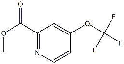 methyl 4-(trifluoromethoxy)picolinate Structure