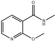 2-methoxy-N-methylpyridine-3-carboxamide 구조식 이미지