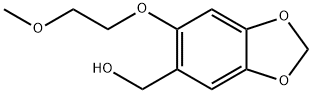 [6-(2-methoxyethoxy)-2H-1,3-benzodioxol-5-yl]methanol Structure