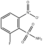 2-fluoro-6-nitrobenzene-1-sulfonamide 구조식 이미지