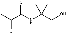 2-chloro-N-(1-hydroxy-2-methylpropan-2-yl)propanamide Structure