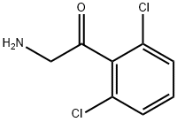 2-amino-1-(2,6-dichlorophenyl)ethanone Structure