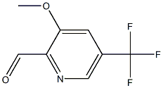 3-methoxy-5-(trifluoromethyl)picolinaldehyde Structure