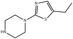 1-(5-ethyl-1,3-thiazol-2-yl)piperazine Structure