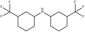 3-(trifluoromethyl)-N-[3-(trifluoromethyl)cyclohexyl]cyclohexan-1-amine Structure