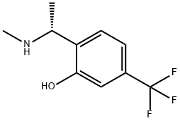 2-[(1R)-1-(METHYLAMINO)ETHYL]-5-(TRIFLUOROMETHYL)PHENOL Structure