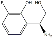 2-((1S)-1-AMINO-2-HYDROXYETHYL)-6-FLUOROPHENOL Structure