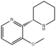 2-((2S)(2-PIPERIDYL))-3-METHOXYPYRIDINE Structure