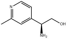 (2S)-2-AMINO-2-(2-METHYL(4-PYRIDYL))ETHAN-1-OL 구조식 이미지