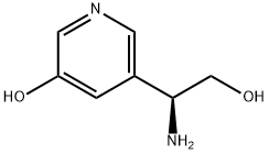 5-((1S)-1-AMINO-2-HYDROXYETHYL)PYRIDIN-3-OL Structure