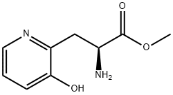 METHYL (2S)-2-AMINO-3-(3-HYDROXYPYRIDIN-2-YL)PROPANOATE 구조식 이미지