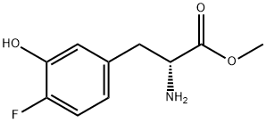 METHYL (2R)-2-AMINO-3-(4-FLUORO-3-HYDROXYPHENYL)PROPANOATE Structure