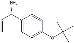 (1S)-1-[4-(TERT-BUTOXY)PHENYL]PROP-2-ENYLAMINE Structure